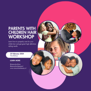 Natural Curl Love – Kids  | Parents with children hair workshop